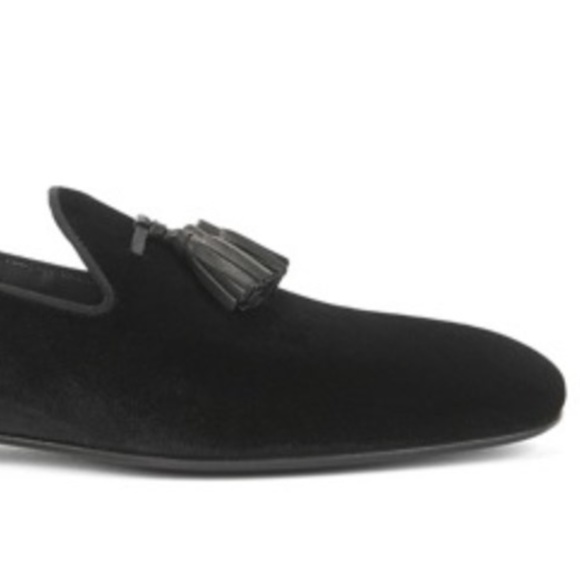HUGO BOSS VELVET LOAFERS - Picture 2 of 3